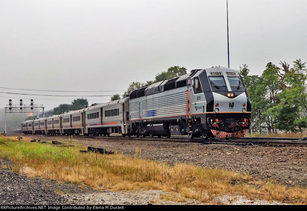 NJT 4013 on train 1247